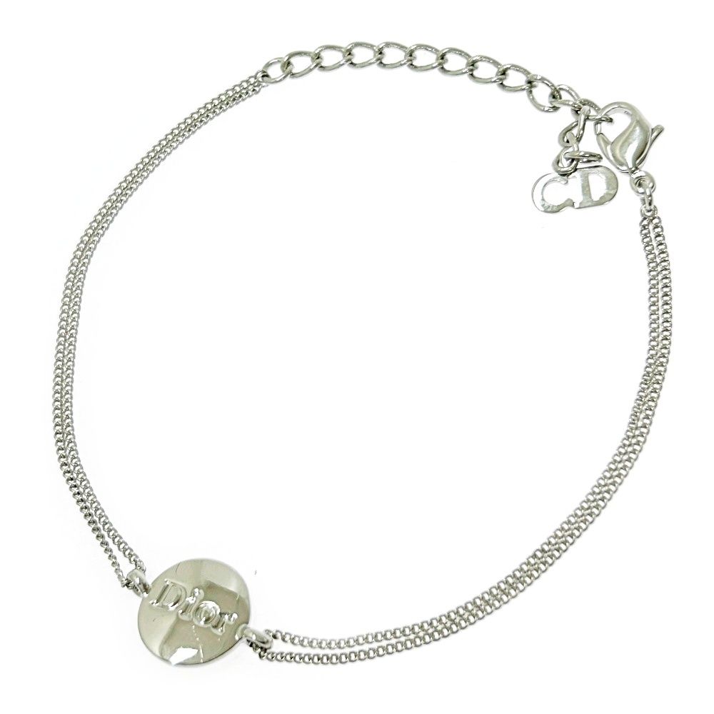 中古】Christian Dior クリスチャンディオール メタル Diorロゴ