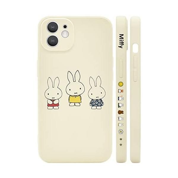 ミッフィー iPhone11 用 スマホケース アイフォン11 カバー (アンティークホワイト)