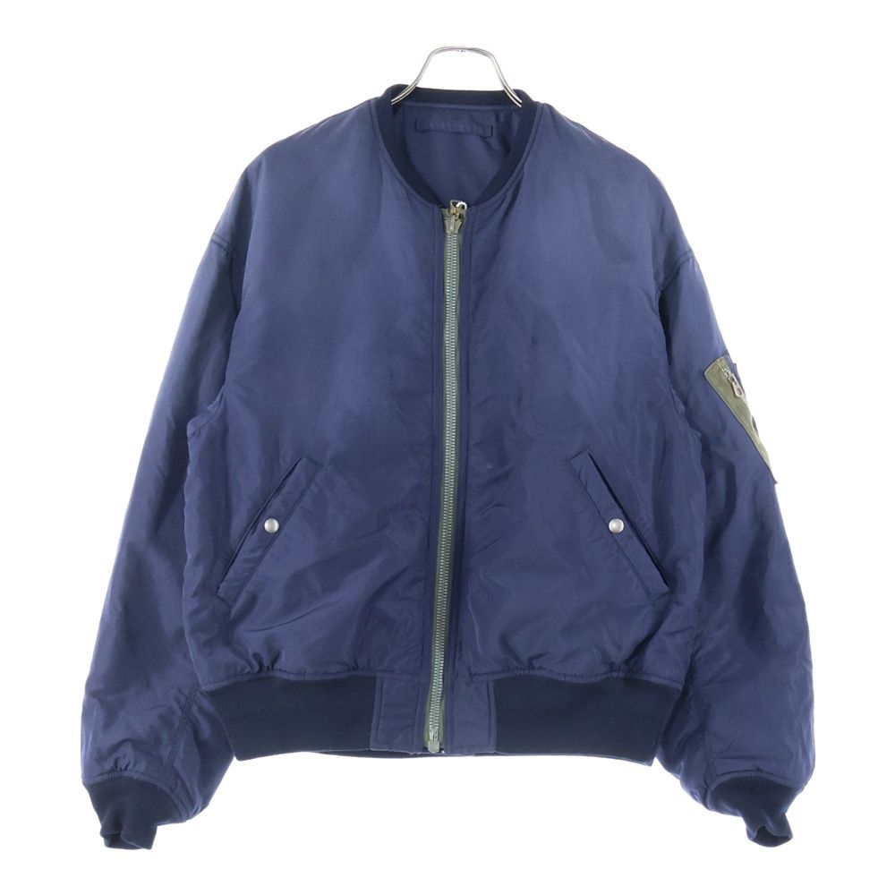 VISVIM ヴィスヴィム 24AW THORSON JKT MA-1 ウォッシュドナイロンフライトジャケット 0124405013001 ネイビー