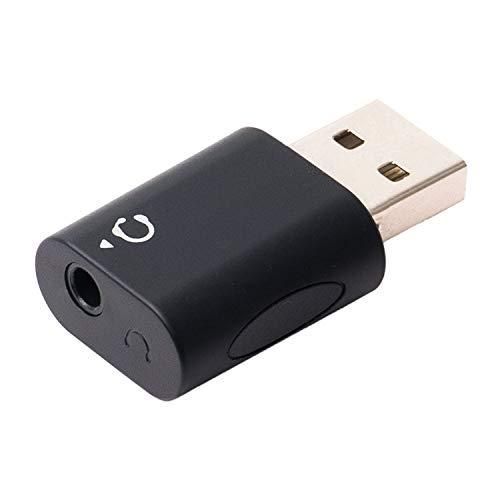 ミヨシ MCO オーディオ変換アダプタ USBポート - 3.5mmミニジャック 4 タイプ PAA-U4P