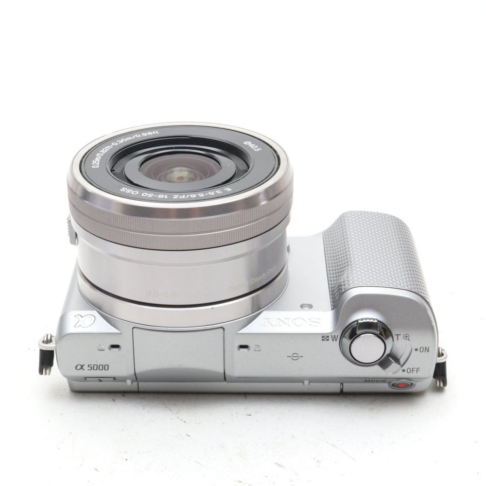 ソニー SONY α5000 ILCE-5000 パワーズームレンズキット ホワイト E PZ