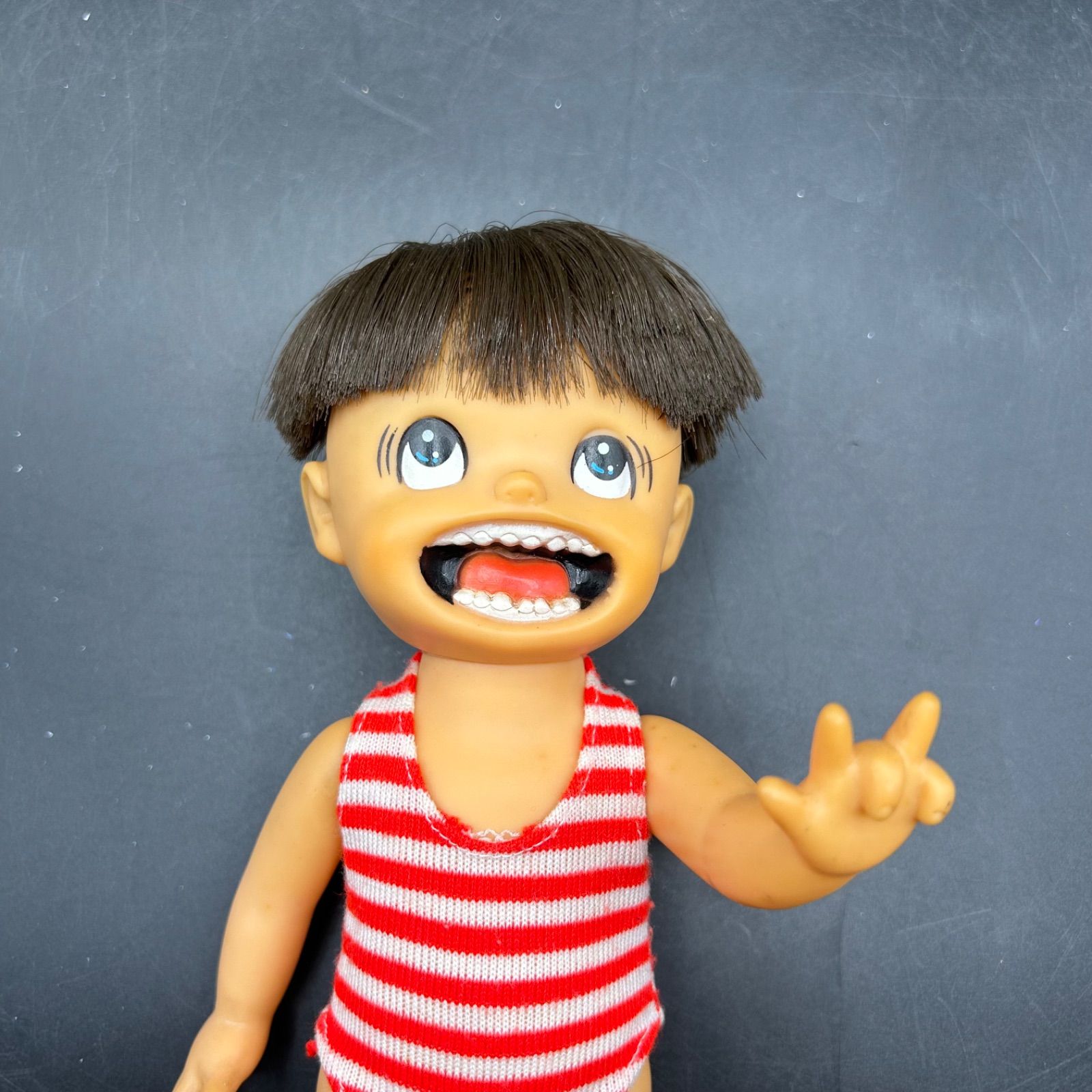 □16【値下げしました！】まことちゃん人形 水着 楳図かずお ANSONY