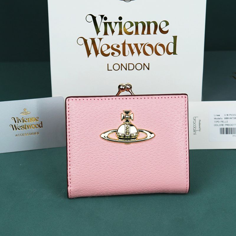 【新品未開封・送料無料】 新品 ヴィヴィアンウエストウッド 二つ折り財布 Vivienne 小物