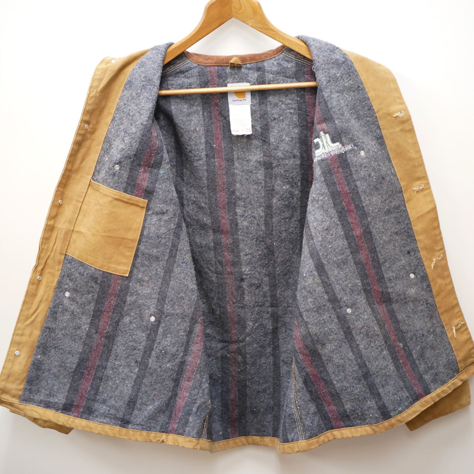USA製 Carhartt カーハート ミシガンチョアコート 44 メンズ