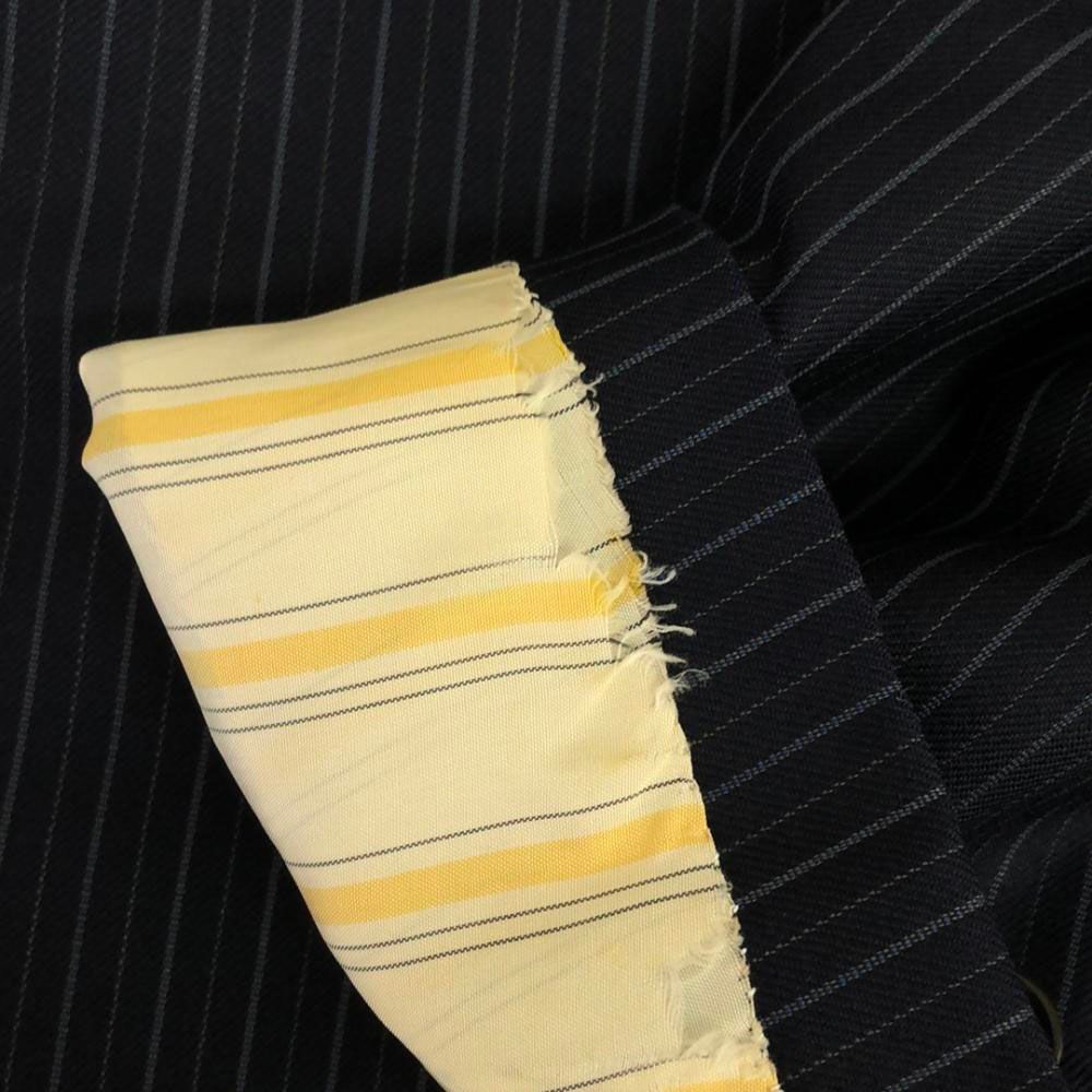 ビームスエフ 日本製 ウール ストライプ スーツ 上下 セットアップ 95