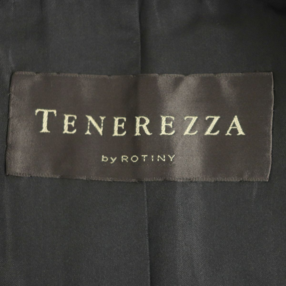 極美品▽TENEREZZA MITSUKOSHI 三越 MINK ミンク 本毛皮コート ダーク