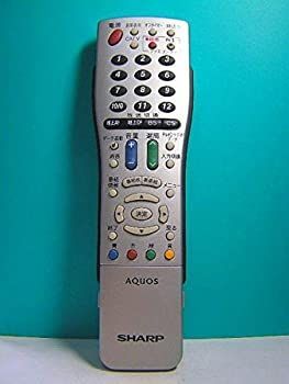 非常に良い シャープ テレビリモコン GA661WJSA
