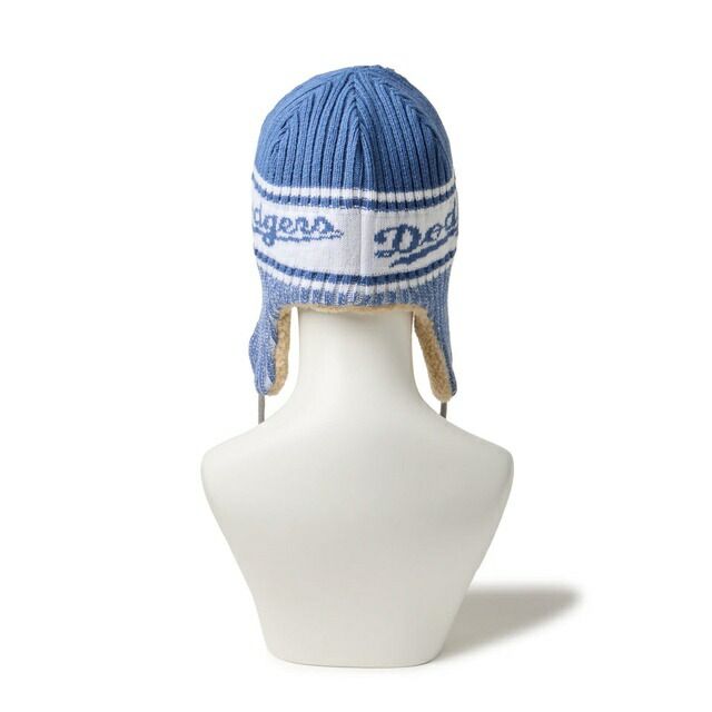 NEWERA ニューエラ ニット トラッパー ロサンゼルス・ドジャース
