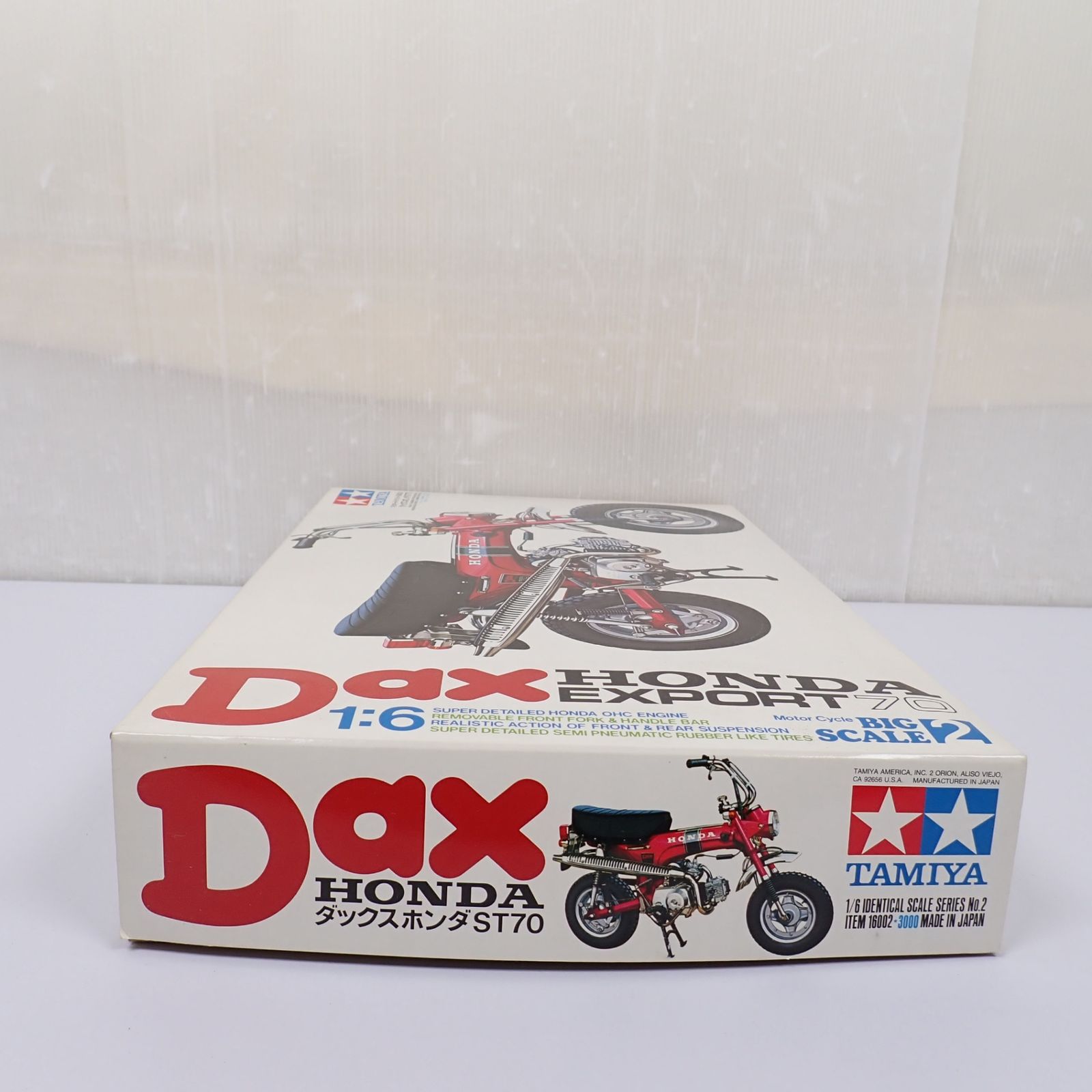 美品　未使用品　タミヤ　1/6　ホンダ　ダックス　Dax　ST70　絶版品 1円～ タミヤ 1/6 ダックスホンダ ST70