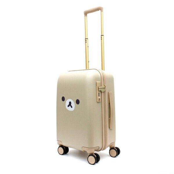 リラックマ スーツケース ベージュ キャリーケース 30L サンエックス