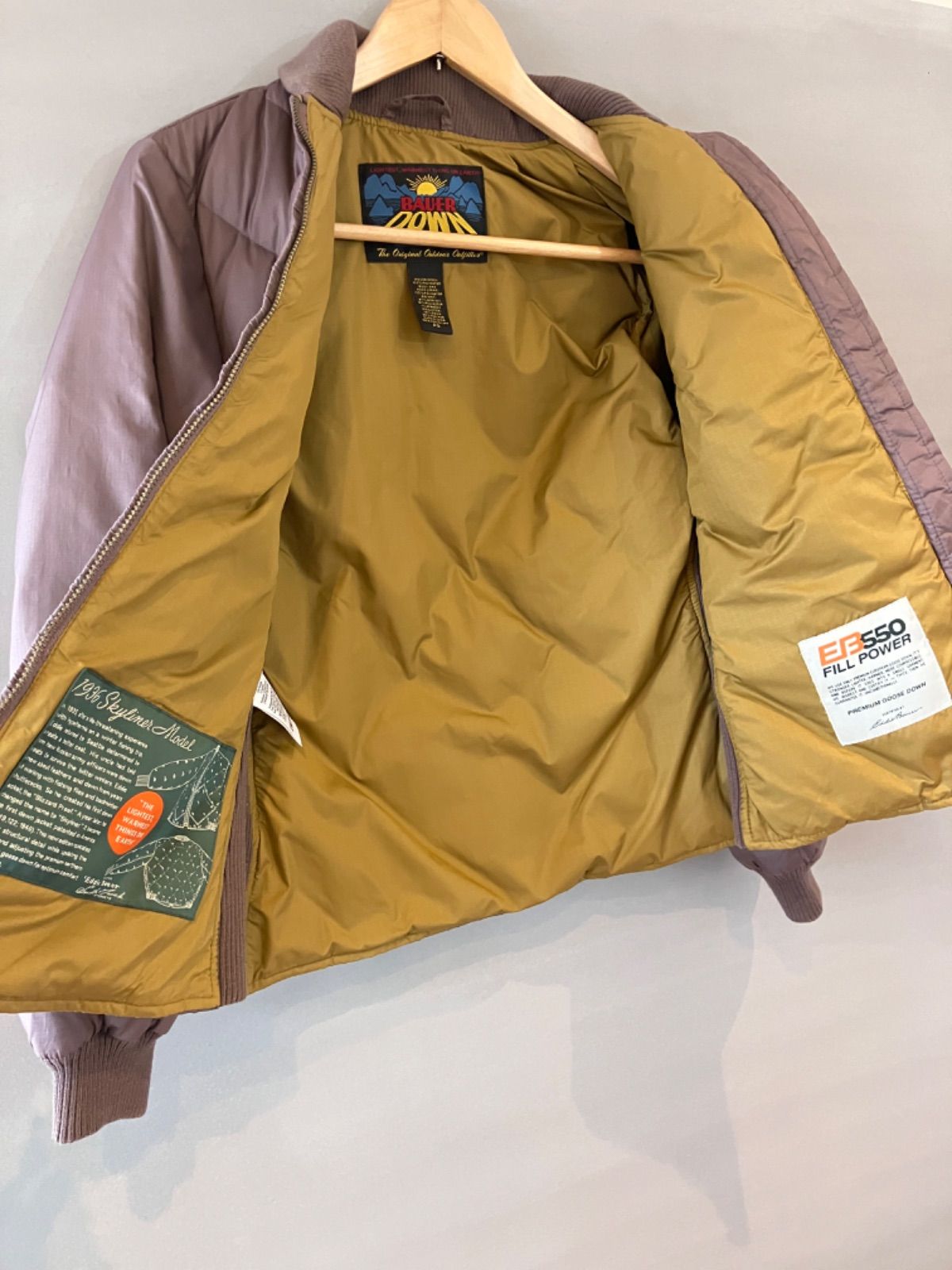 Eddie Bauer エディーバウアー Tバック レザー ジャケット XL