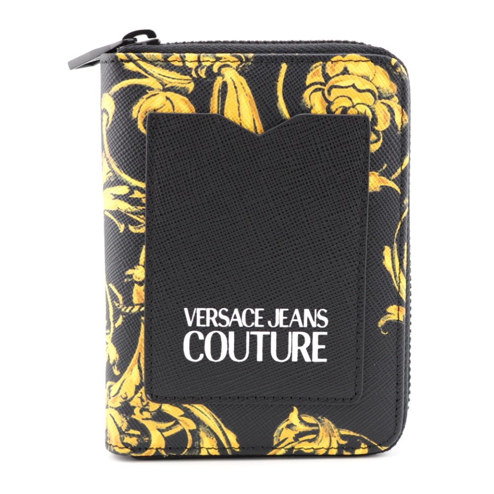 VERSACE/ヴェルサーチ 72YA5PB7 ラウンドファスナー 二つ折り財布 