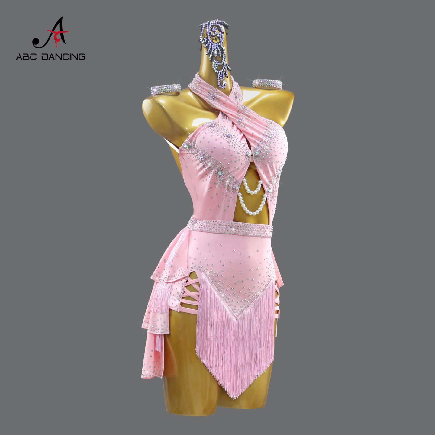 ♥ 感 社交ダンス ドレス レディース 競技用 ステージ 舞台衣装 発表会 ダンスウェア ラテン サンバ ルンバ チャチャ ワルツ タンゴ モダンダンス スタンダード パーティー 演出服 フラメンコ ベリーダンス フォーマルドレス P-27