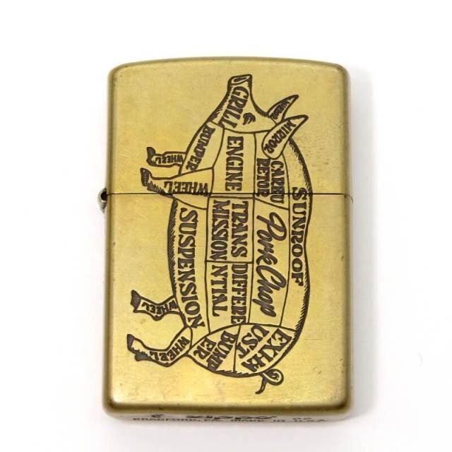 未使用 ZIPPO ジッポー PORKCHOP GARAGE SUPPLY ポークチョップ