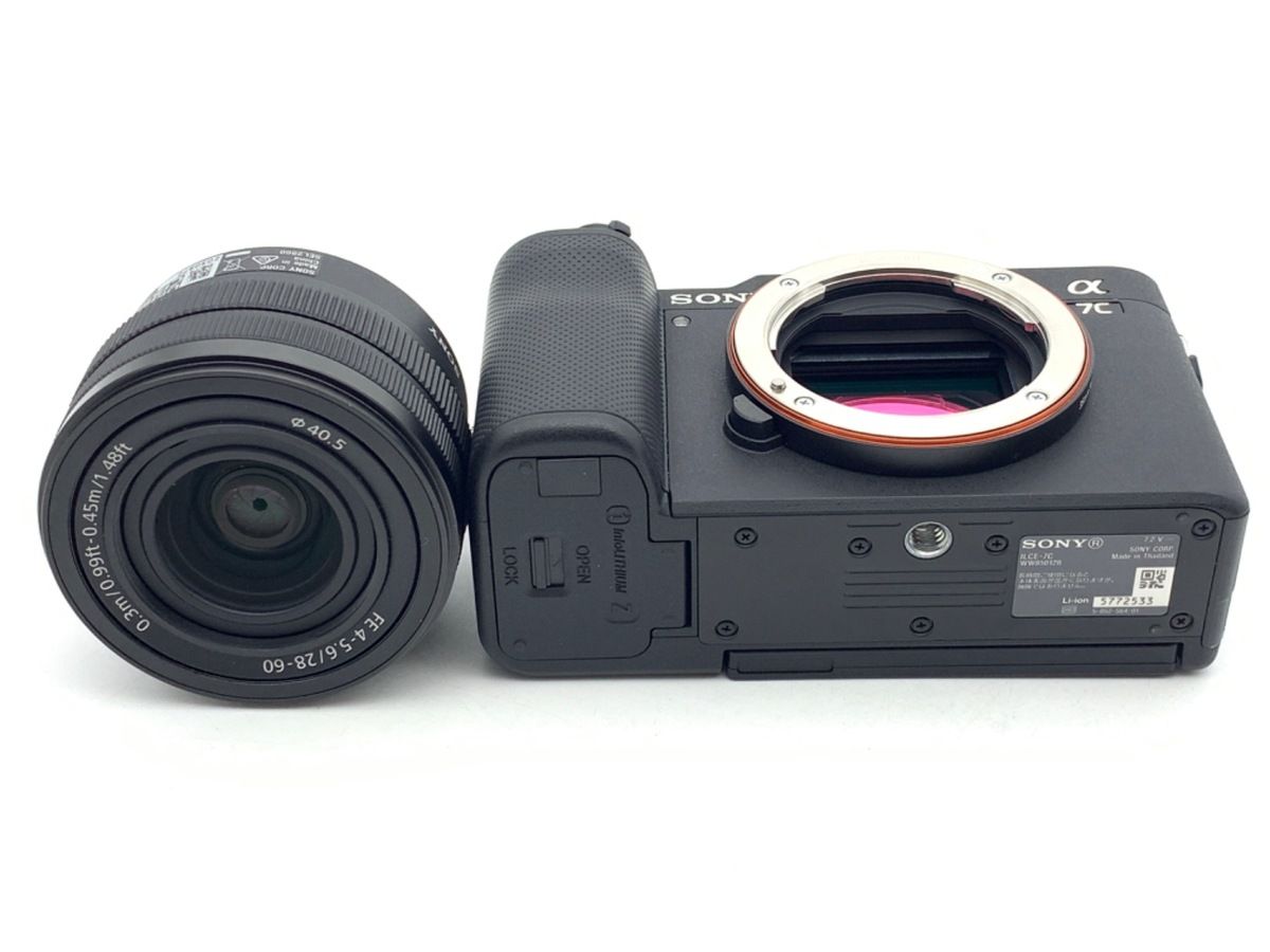 α7C ILCE-7CL ズームレンズキット ブラック SONY α7c レンズキット  
