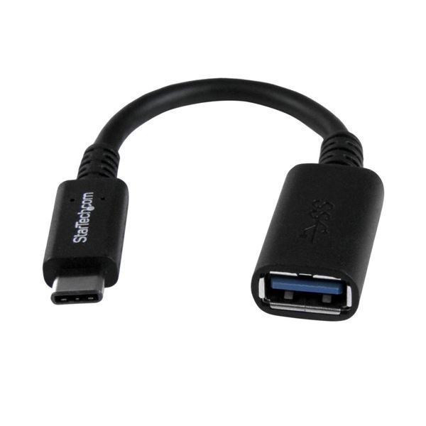 激安大特価，セール (まとめ) StarTech USBType-C-USB3.0 タイプA変換アダプタ Type-C(24ピン)オス-タイプA(9ピン)メス 15cm ブラックUSB31CAADP 1個 【×10セット】 その他ケーブル