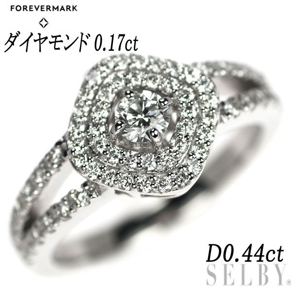 フォーエバーマーク ダイヤモンド リング 指輪 0.30ct 12号 PT900(プラチナ)