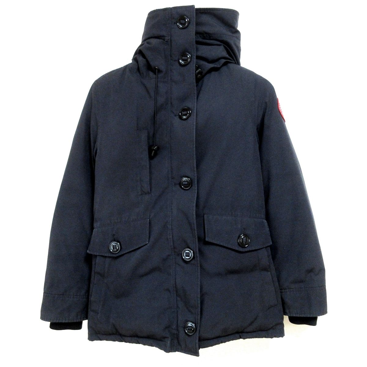 CANADA GOOSE(カナダグース) ダウンジャケット サイズS/P S レディース シャーロットパーカーヘリテージ 2300JL ダークネイビー  長袖/冬 - メルカリ