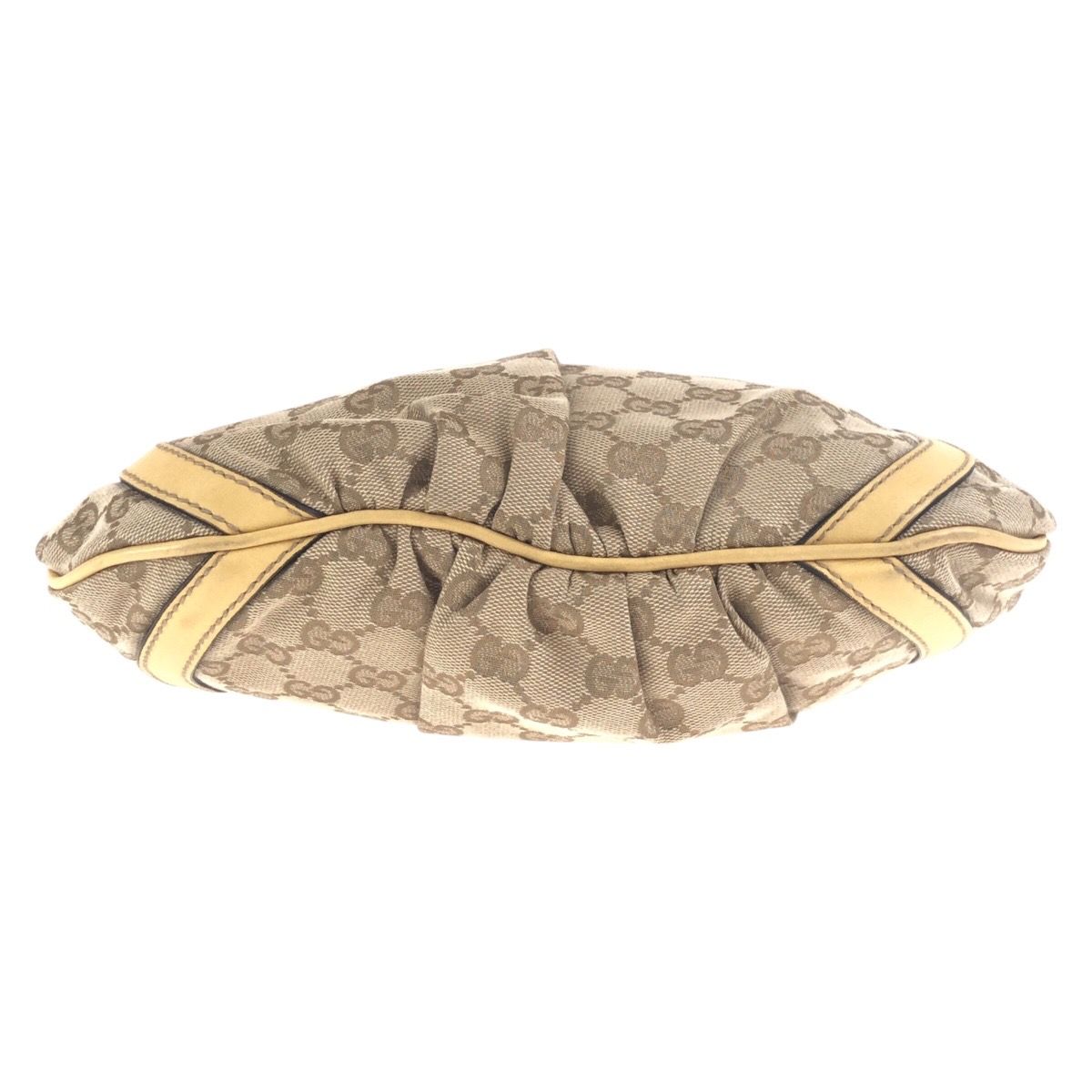 GUCCI ショルダーバッグ　スエード×レザー　ネイビー　ゴールド金具　A4可 グッチGGマーモント スモールショルダー 白/ネイビー ゴールド
