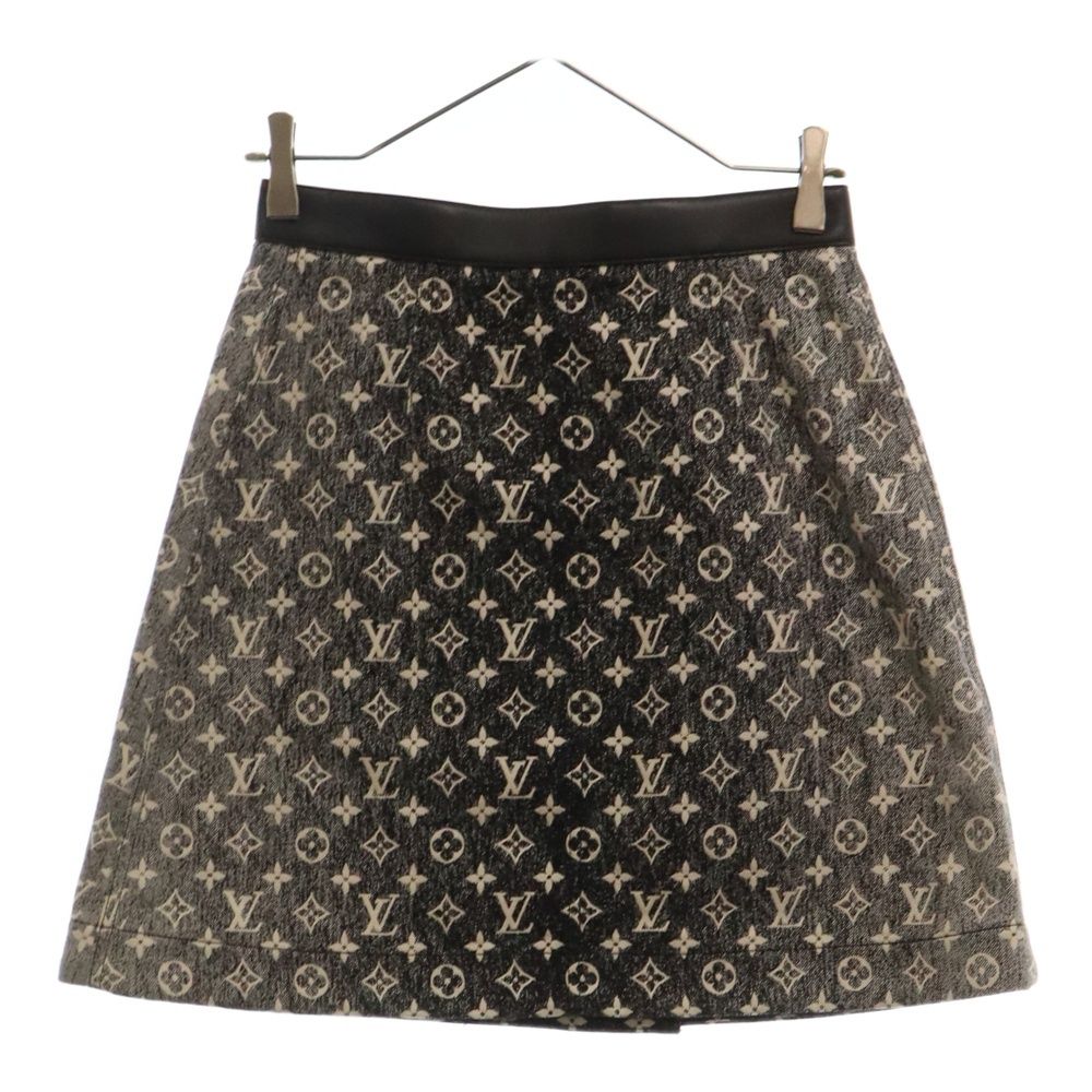 【美品】ルイヴィトン デニム ミニスカート モノグラム デニム ミニスカート ｜ルイ・ヴィトン 公式サイト