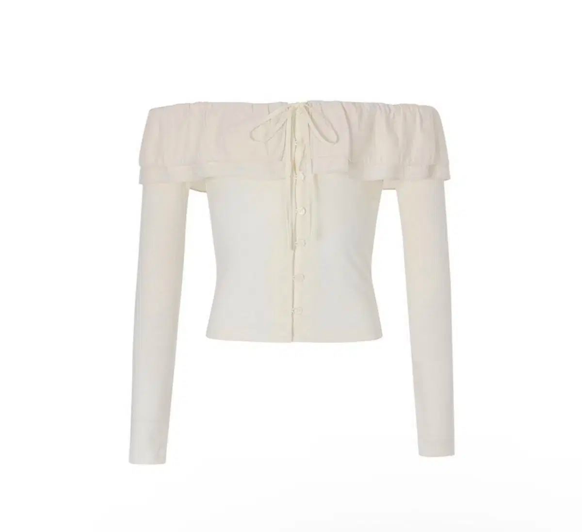  ノットユアローズ リー トップス クリーム 長袖 Tシャツ カットソー