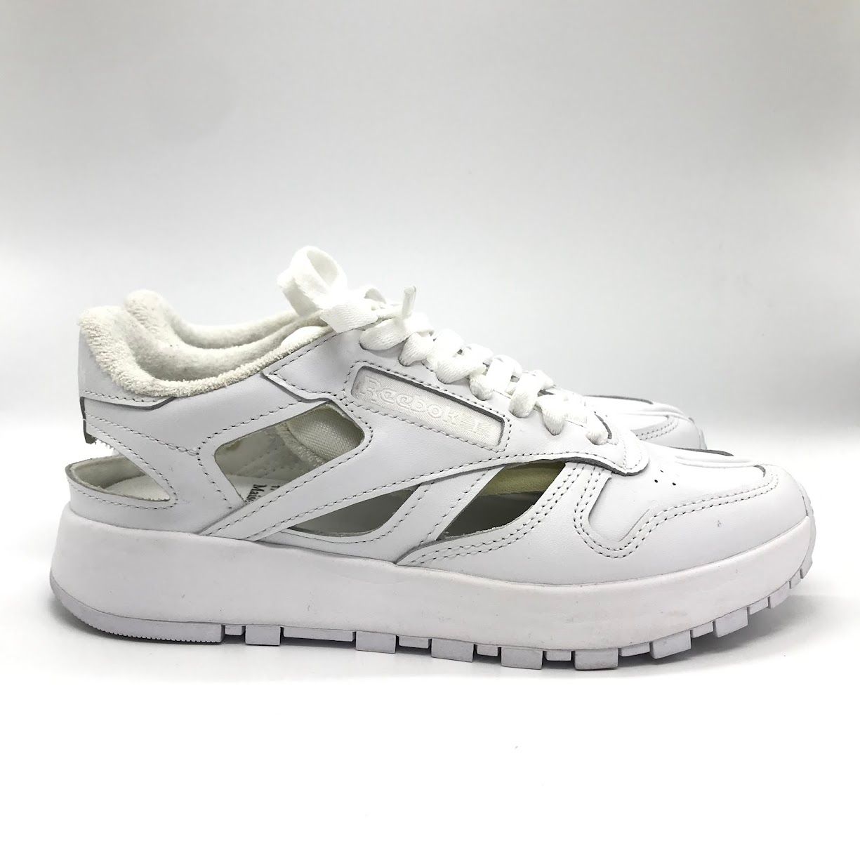 マルジェラ　37 MAISON MARGIELA Replica Leather/Suede Sneakers Size 37 | eBay
