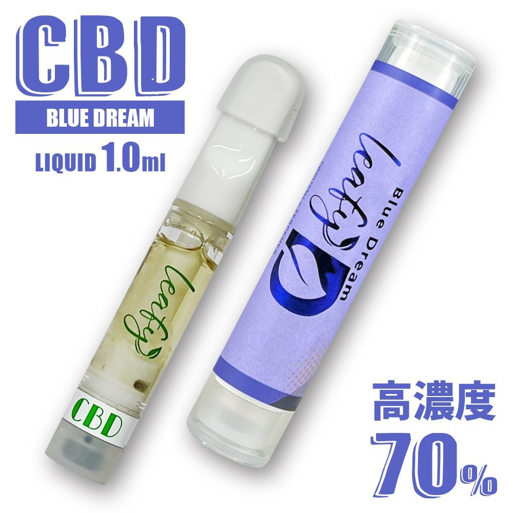 CBD リキッド 1ml 1.0ml 高濃度 70% 510 Leafy - メルカリ