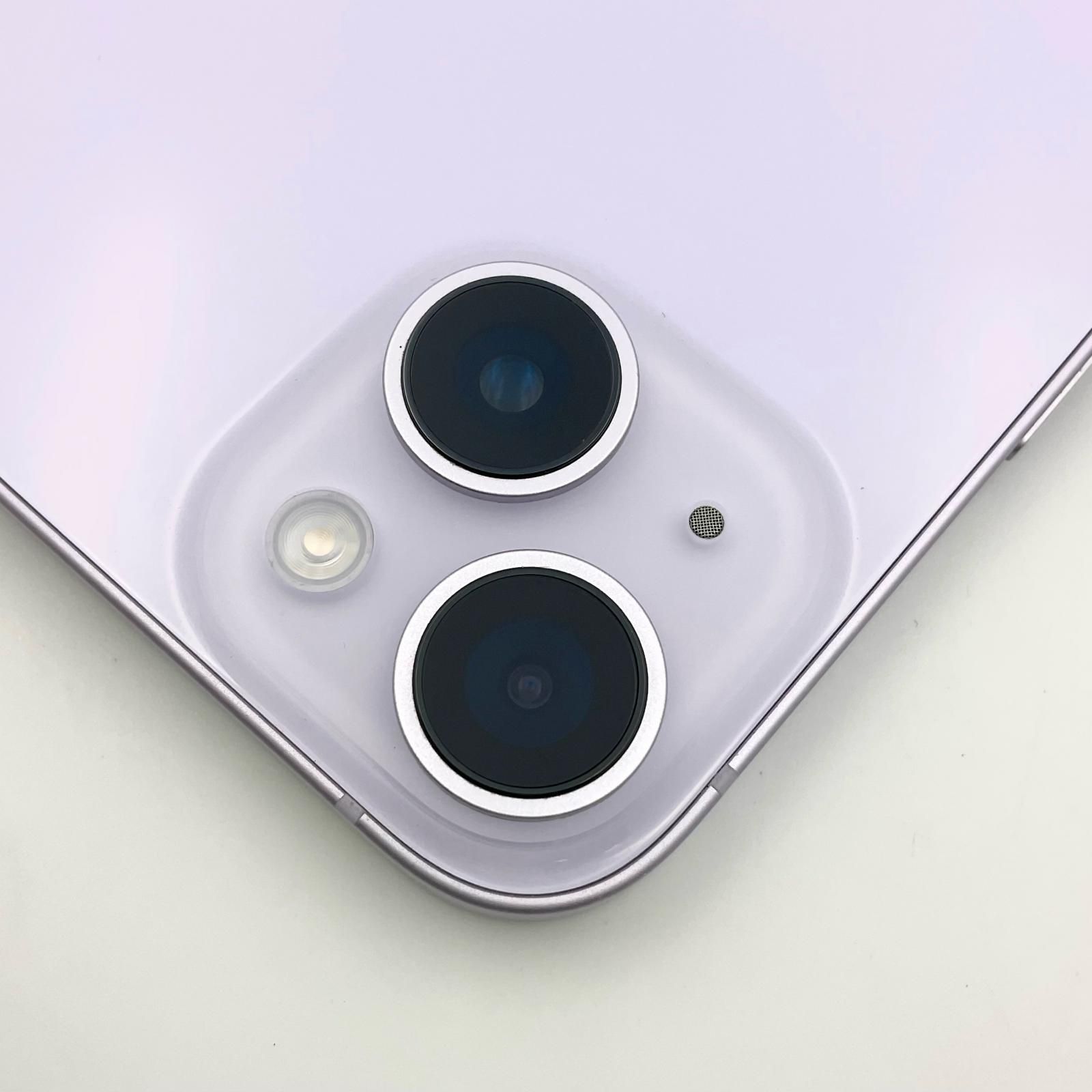 iPhone 14 128GB パープル SIMフリー 白ロム 動作確認済 86%【全額返金
