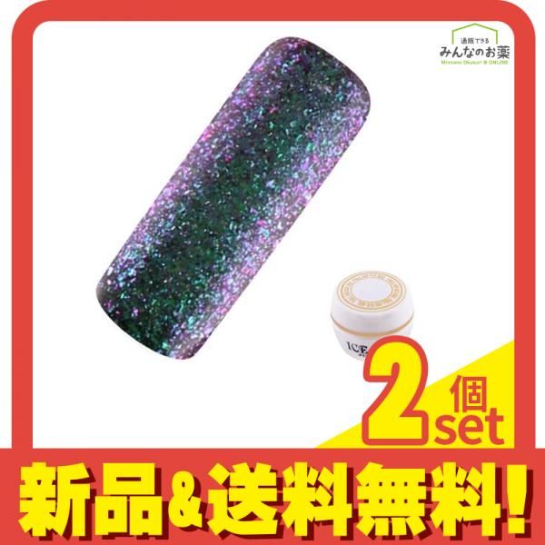 ICEGEL(アイスジェル) フルHDカラージェル PM-541 ライラックu0026ブルーグリーン 3g 2個セット まとめ売り