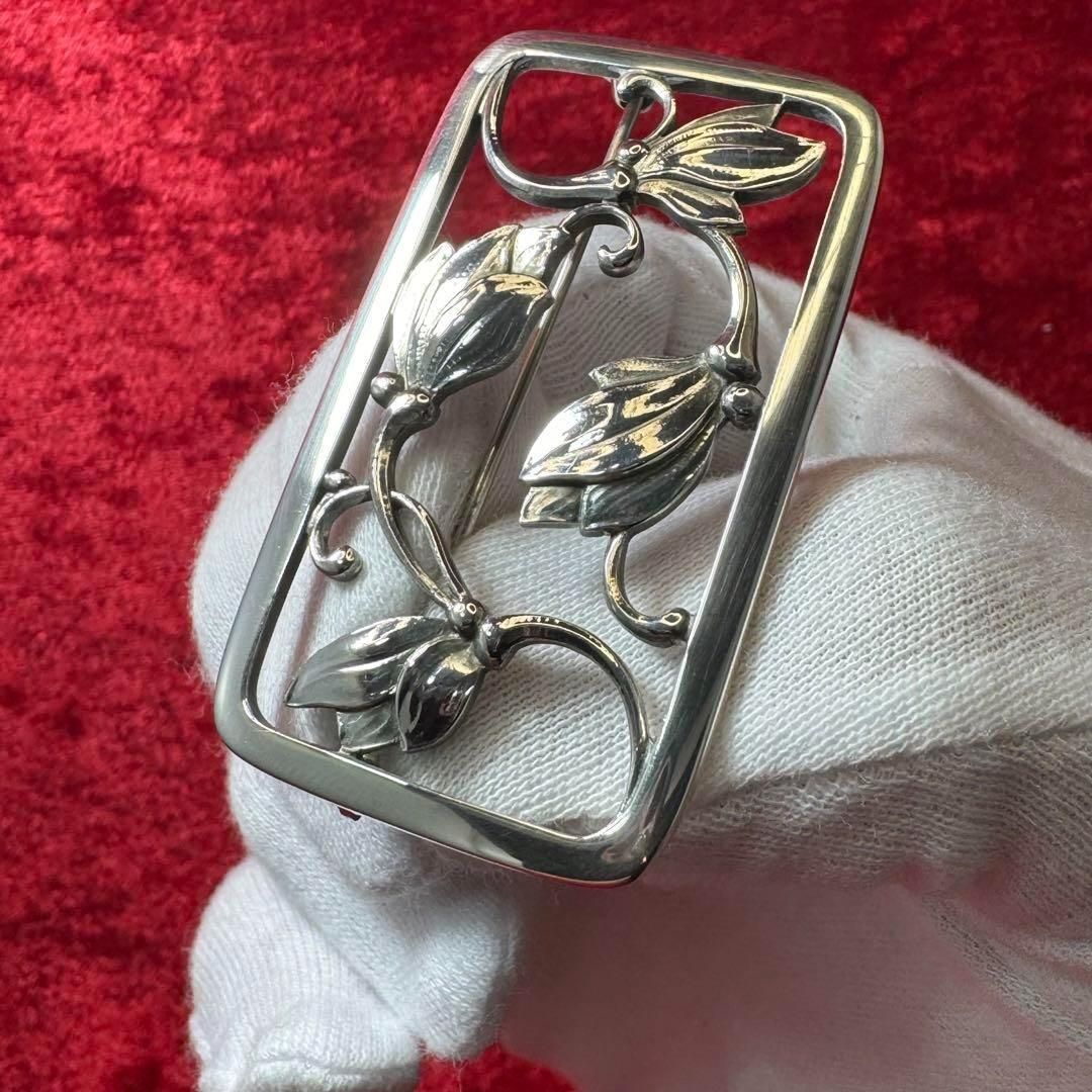 美品 ブローチ ♯295 ジョージジェンセン/GEORG JENSEN - メルカリ
