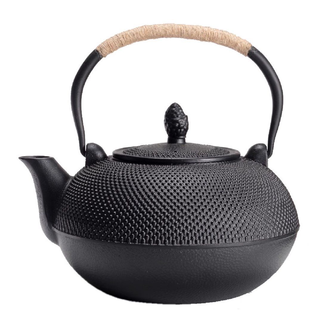 人気品大容量 鉄瓶 急須を入れる 鋳鉄製の壷 ティーポット手作り コーティングなし お茶の道具 3000ML