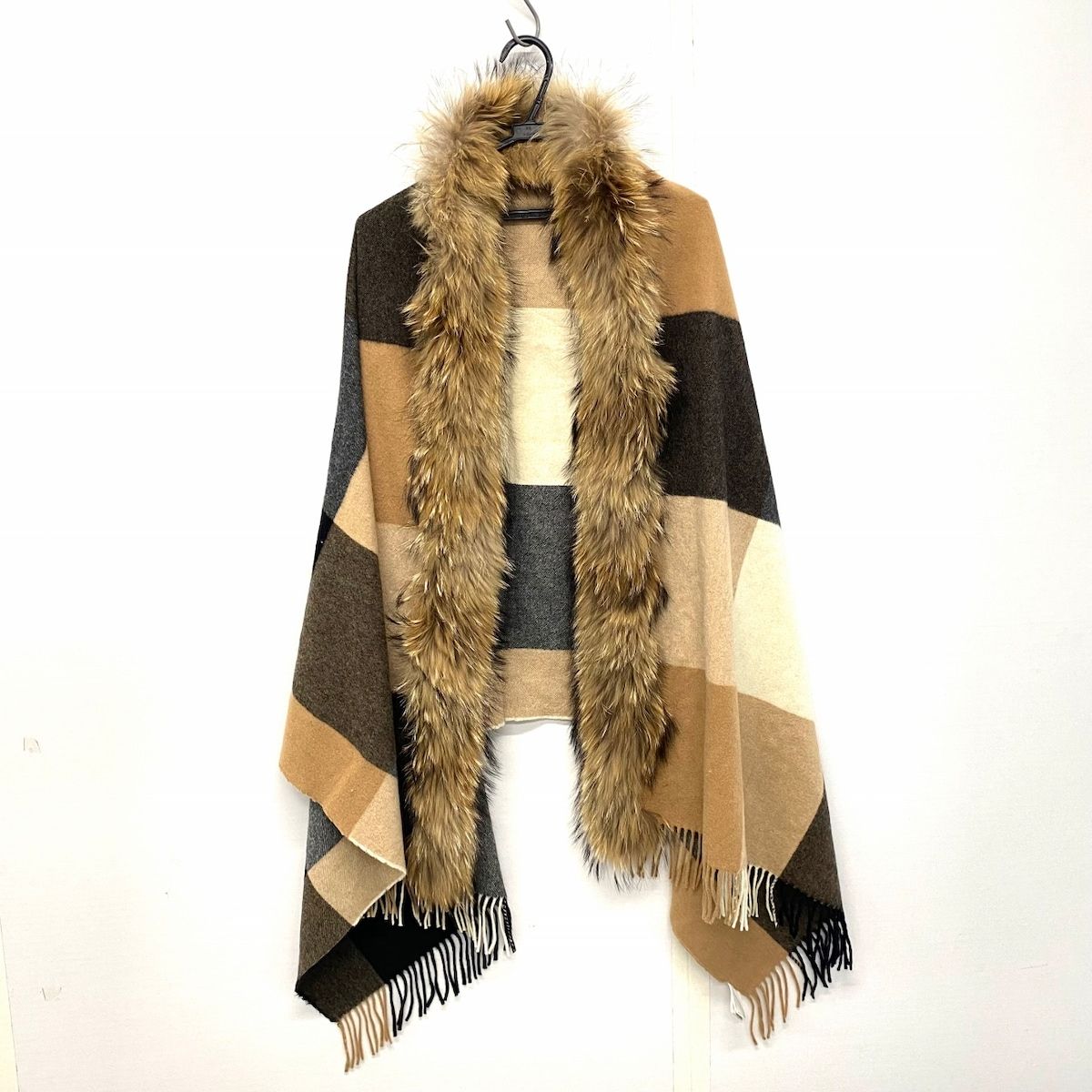 お値下中☆ 美品 グレースコンチネンタル ファーストール ポンチョ