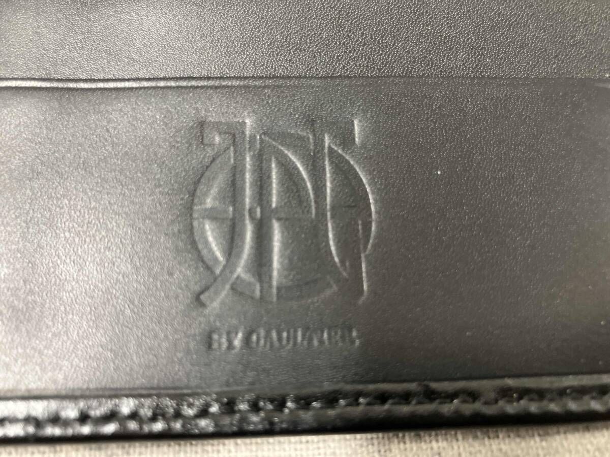 T*O様 Jean Paul Gaultier 黒 ブラック 二つ折り財布 JPG BY GAULTIER