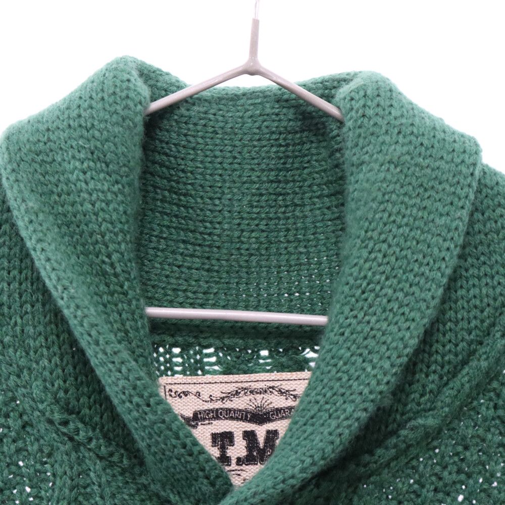T.M.T (ティーエムティー) HANDMADE SHAWL COLLAR CARDIGAN 