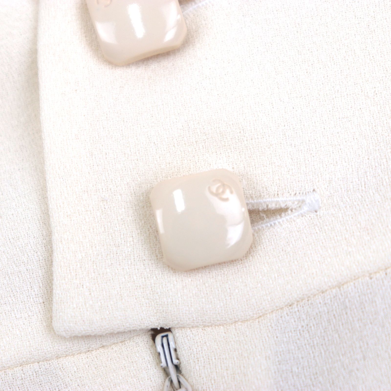 CHANEL シャネルシルクフレアスカート38 美品