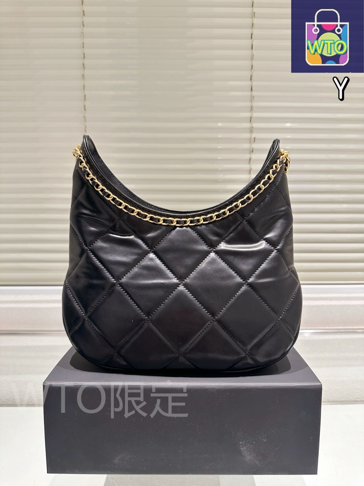 【上品なアンティーク調】★CHANEL★HOBO バッグ★25A限定 ☆プレ春夏25☆【CHANEL】HOBO ショルダーバッグ L (CHANEL