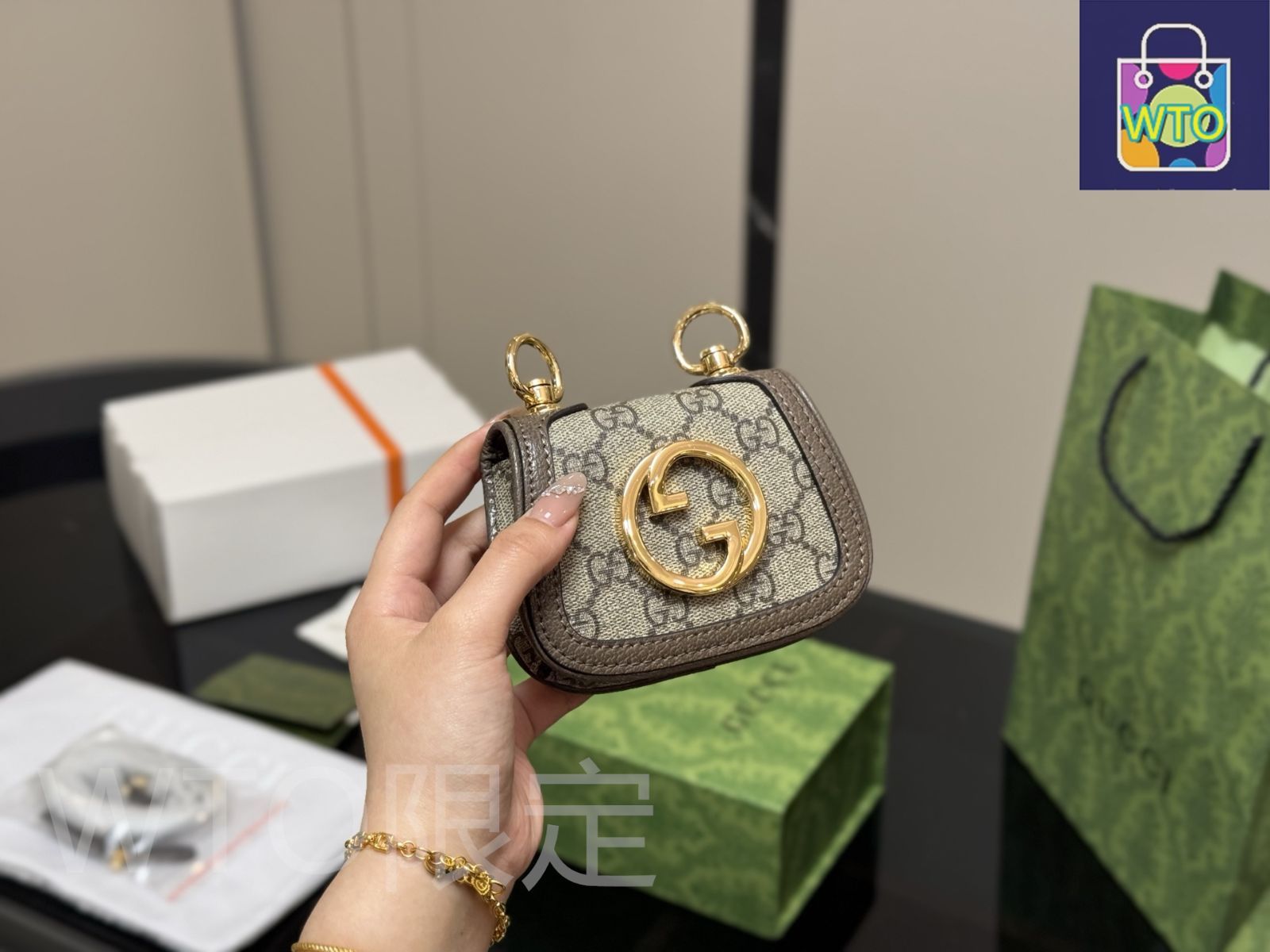 今日特価】Gucci Blondie ショルダーバッグ（12.9cm）-WTO輸入