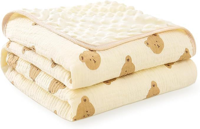 ガーゼケット ベビー毛布 ベビーブランケット ダブルガーゼ ベビー毛布