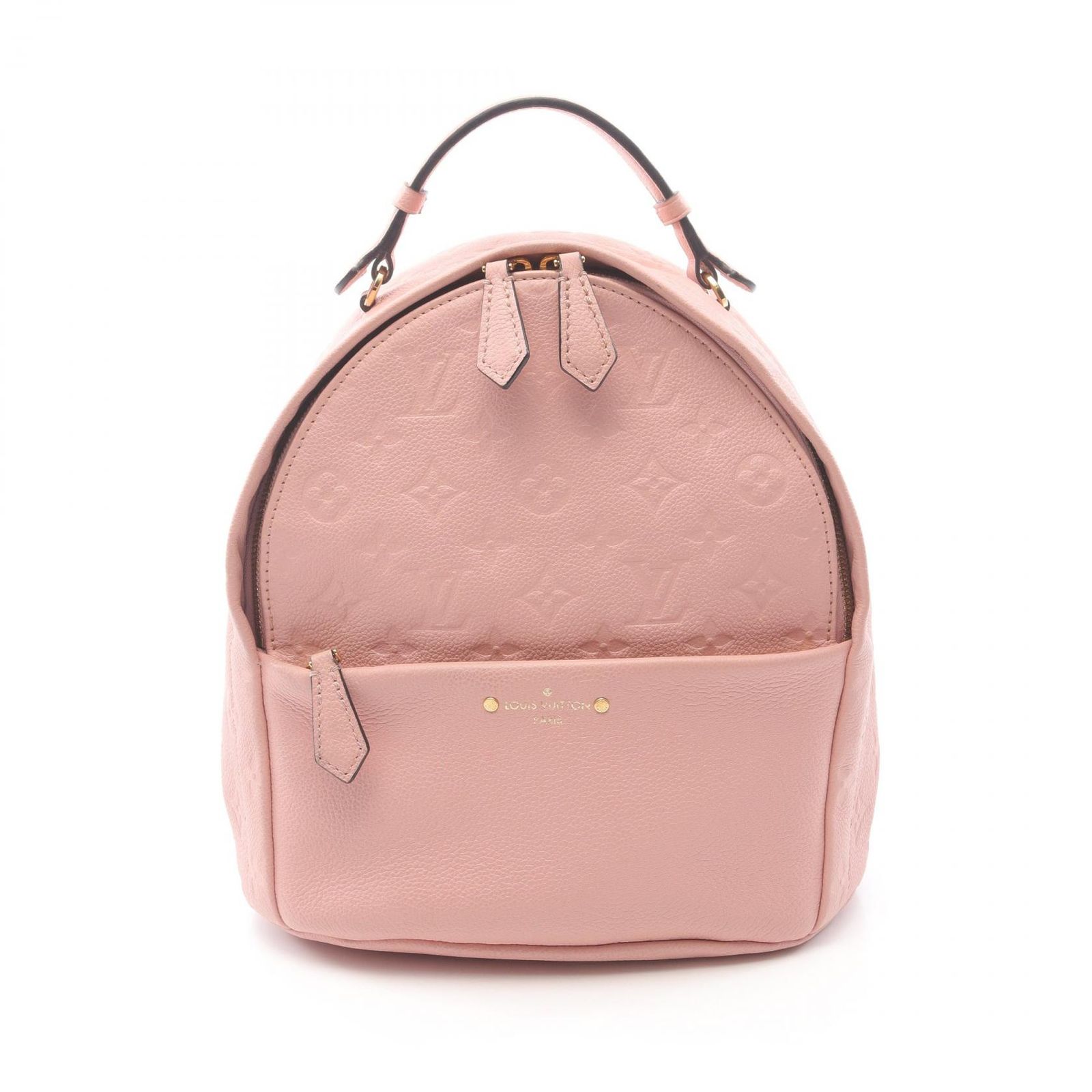 ルイ ヴィトン LOUIS VUITTON リュックサック バックパック ソルボンヌ モノグラムアンプラント ローズプードル M44019 ローズプードル レザー ソルボンヌ レディース
