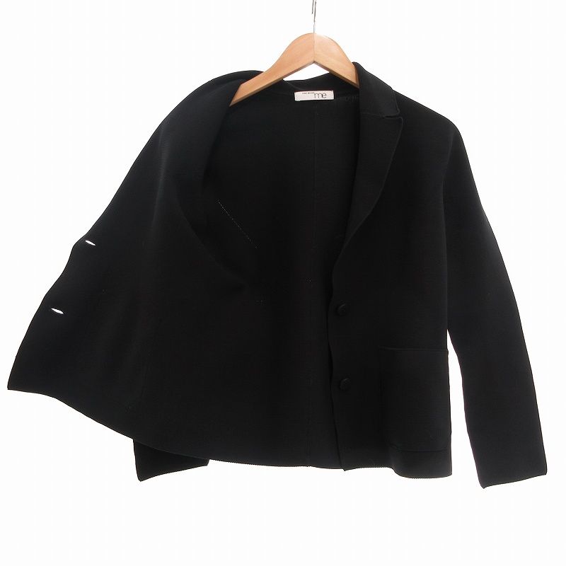 ミーイッセイミヤケ me ISSEY MIYAKE テーラードジャケット ニット 