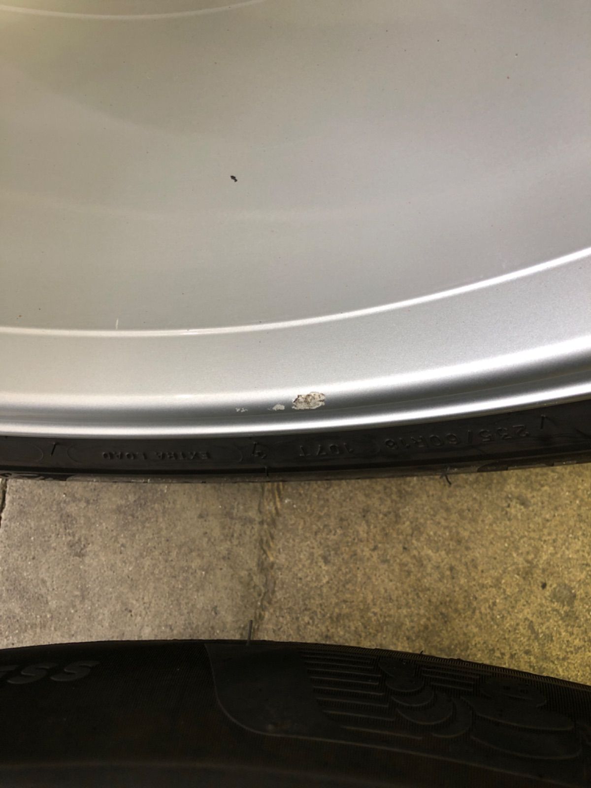 純正アルミホイール PORSCHE