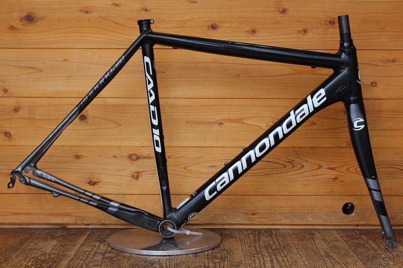 即納格安キャノンデール CAAD10 フレーム　サイズ48　cannondale アルミ　ブラックインク　黒　フレーム ロードバイク