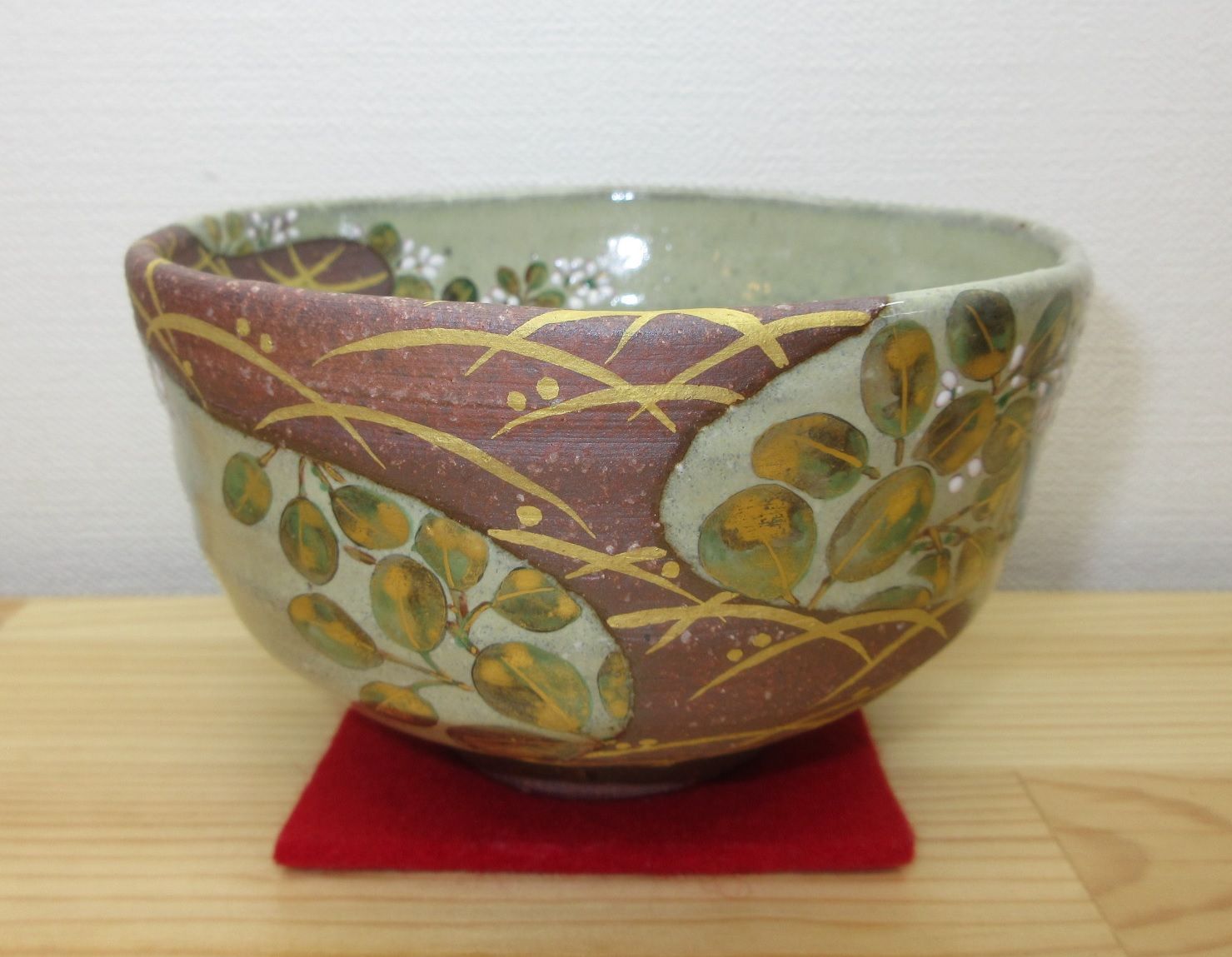 加賀蒔絵師 長棗 溜塗 鈴虫 秋野 中村秀甫 中村孝也 茶道具 棗 漆器