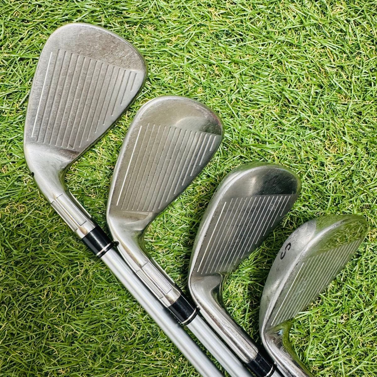 【良品】豪華8本 テーラーメイド M6 メンズアイアンセット カーボン S 良品】豪華8本 テーラーメイド M6 メンズアイアンセット カーボン S