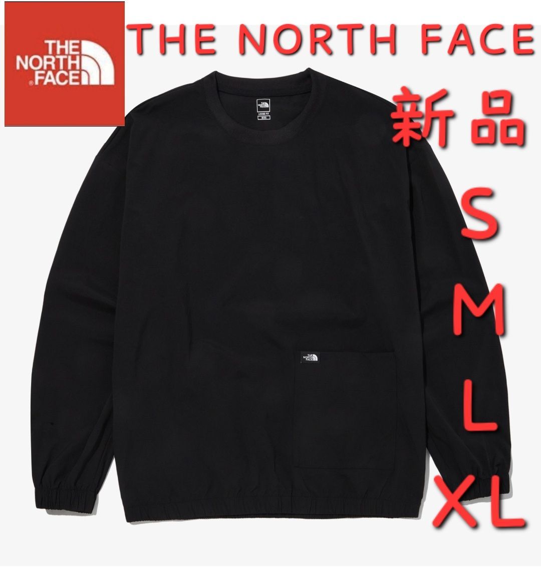 ノースフェイス スウェット THE NORTH FACE 韓国限定 新品 韓国語タグ