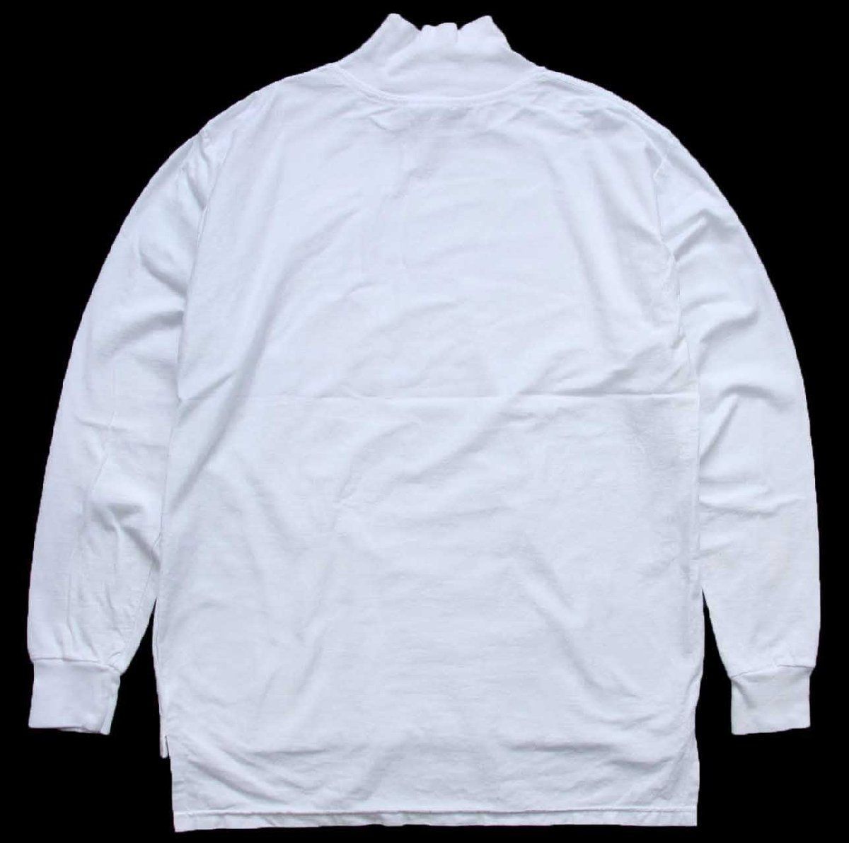 90s 米軍 U.S.NAVY 無地 タートルネック フライト デッキクルー