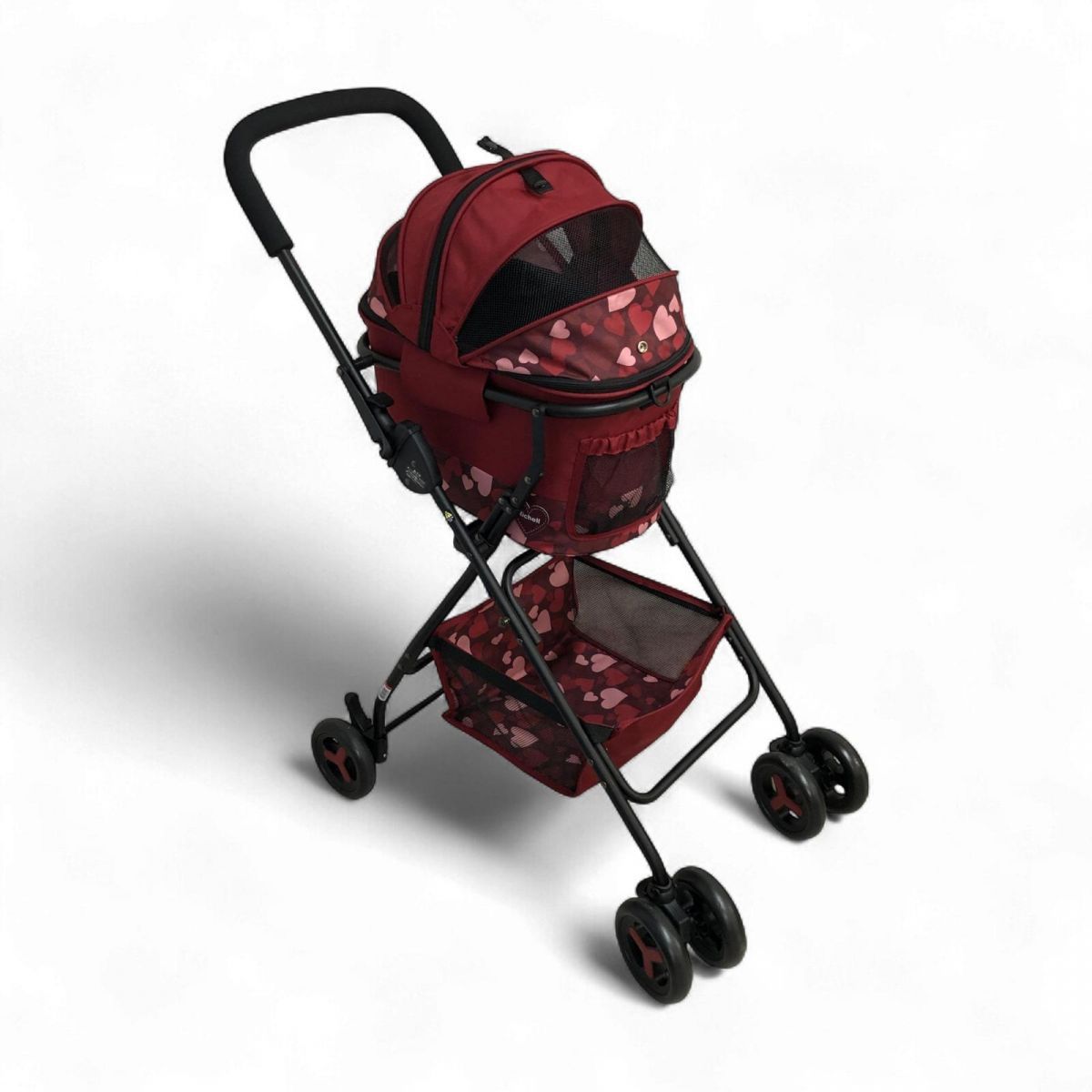 ペットカート Richell リッチェル ミニモ レッド 超小型犬 小型犬 猫用 FPK825425埼