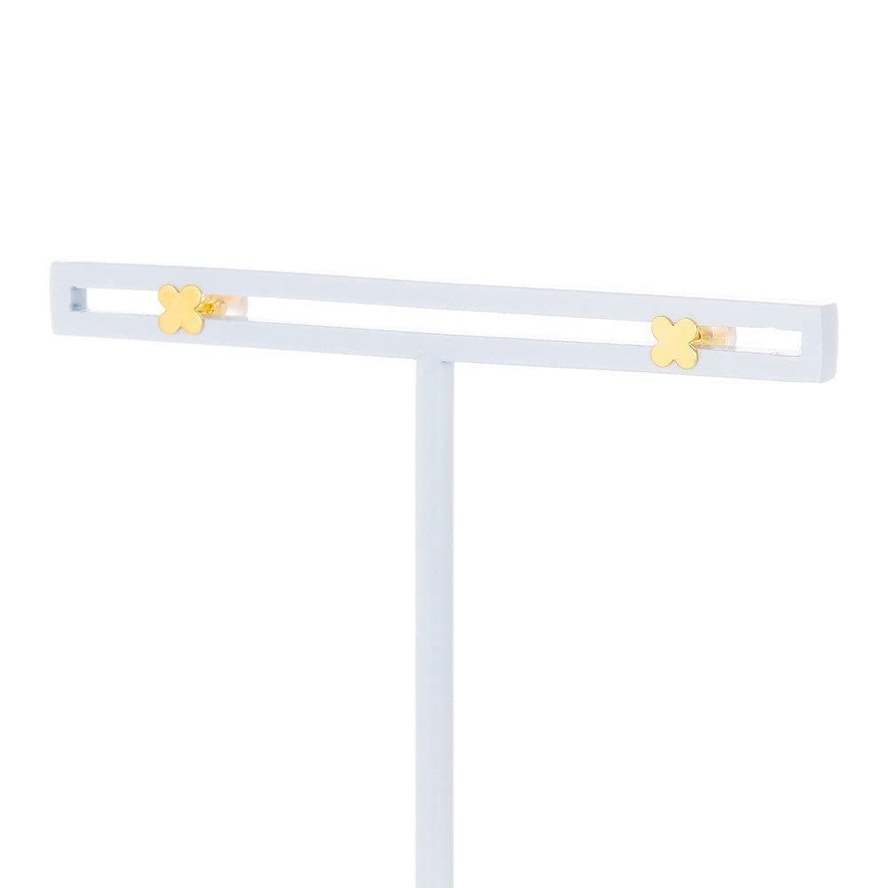 ピアス K18 レディース イエローゴールド ESTELLE クローバーモチーフ 公式 エステール 0202-2086-0019-0000 NEXPOTALLINN_EU