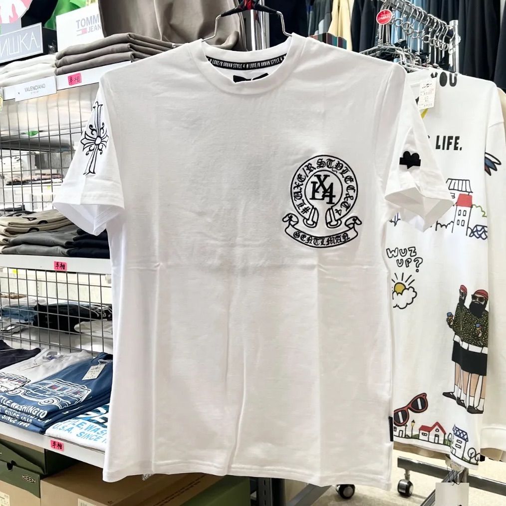 LULUXE／R(ラグジュ)　46168　ホ－シュシュ－刺繍長袖TシャツMサイズ LULUXE／R(ラグジュ) 46168 ホ－シュシュ－刺繍長袖TシャツM