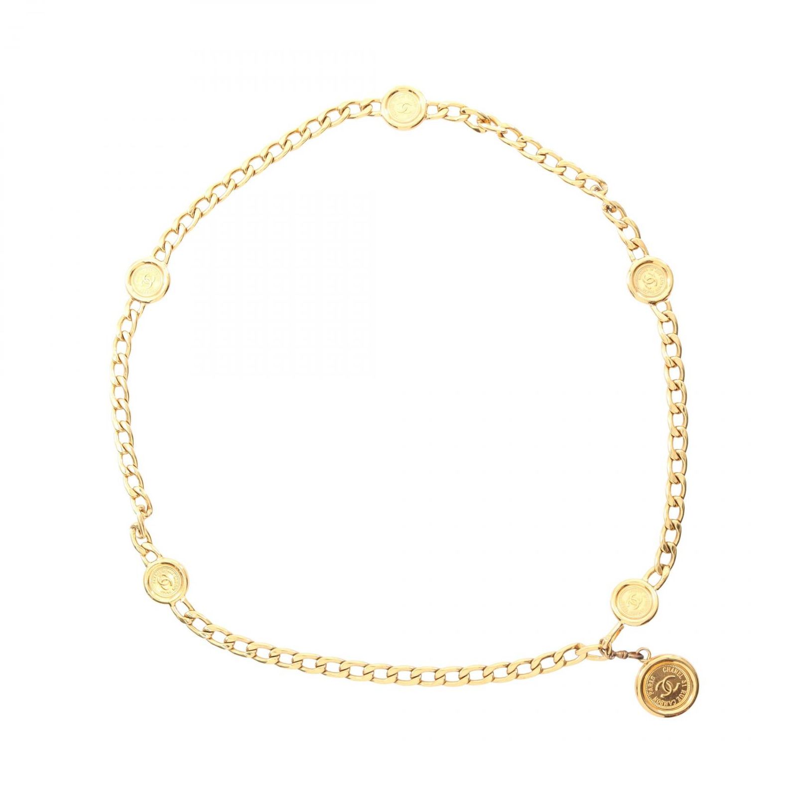 CHANEL シャネル ココマーク チェーンベルト ベルト